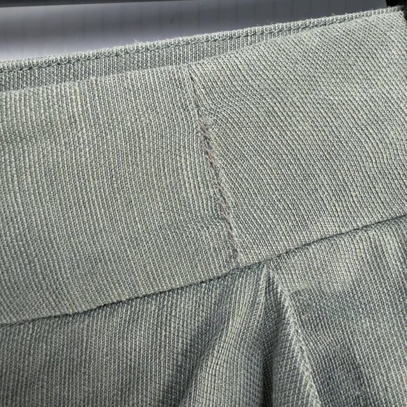 WILFRED ARITZIA Allant Linen Blend Green Pants Size 2 - Picture 7 of 8